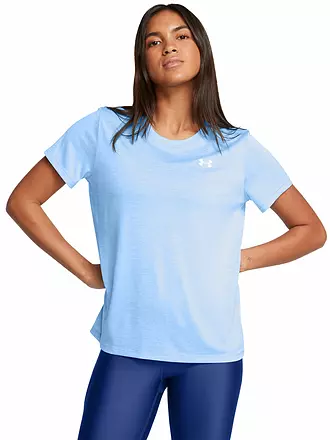 UNDER ARMOUR | T-shirt da allenamento da donna UA Tech™ Twist | hellblau